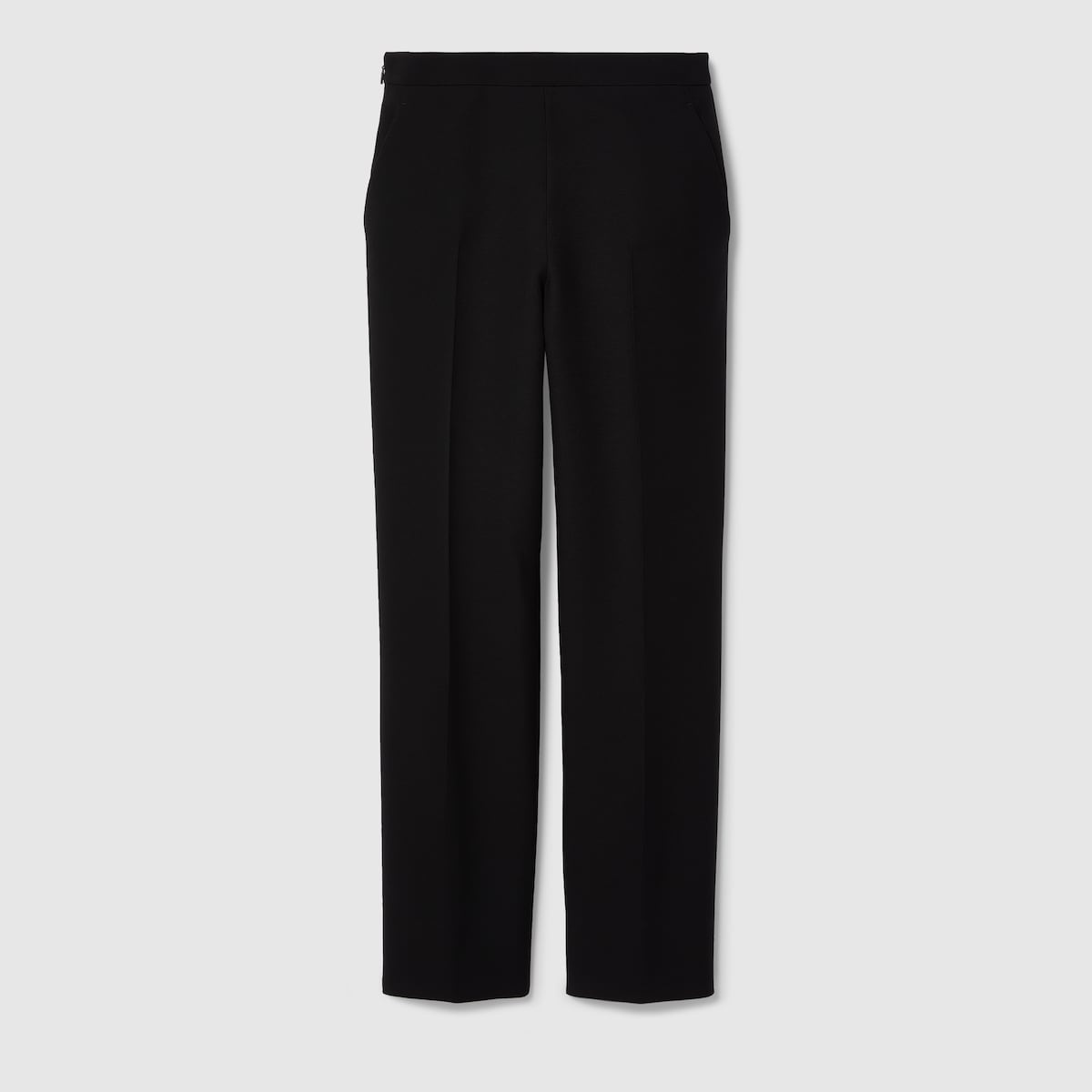 Cady crêpe wool silk pants - 1