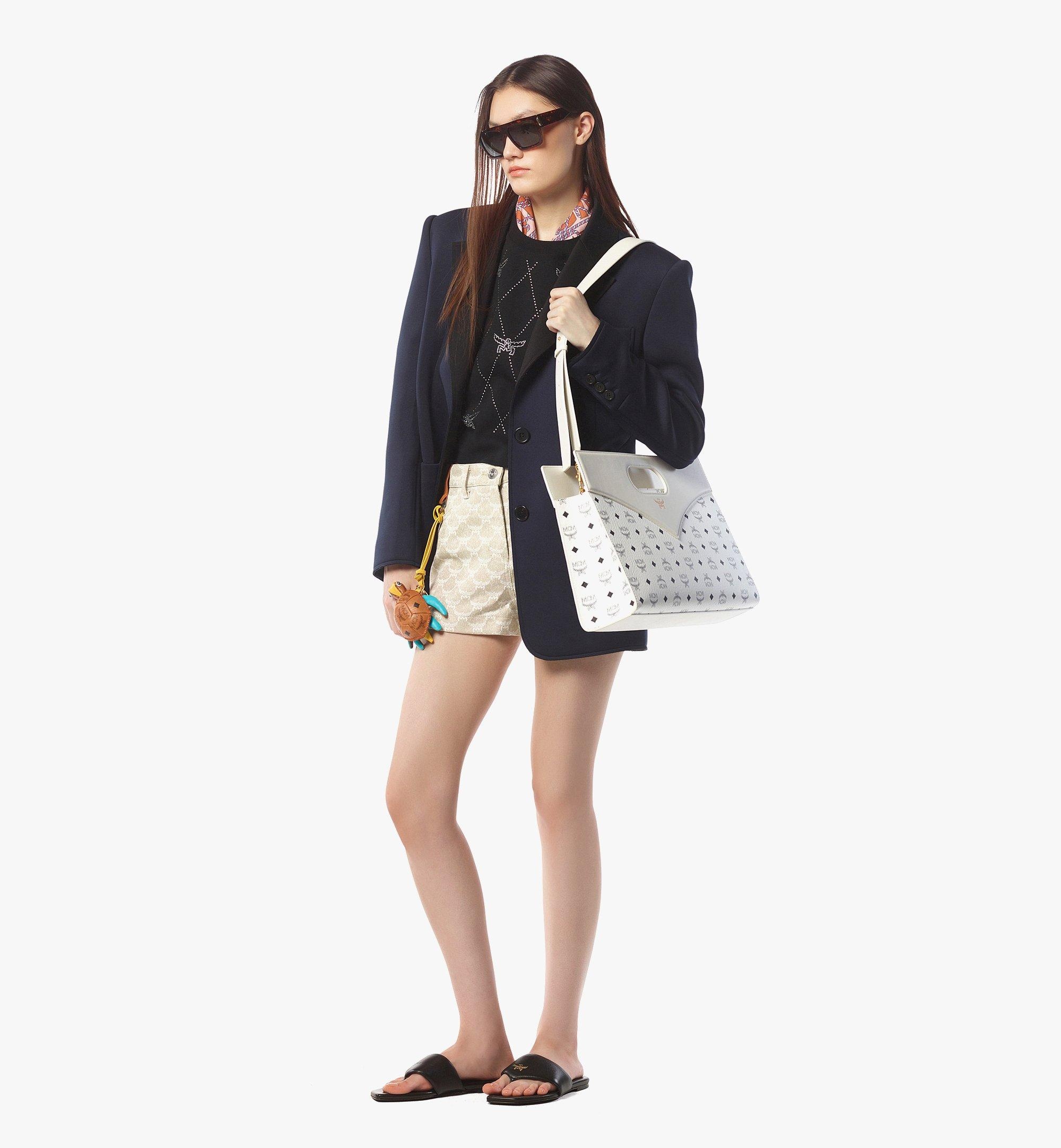 Diamond Tote in Visetos Leather Mix - 2