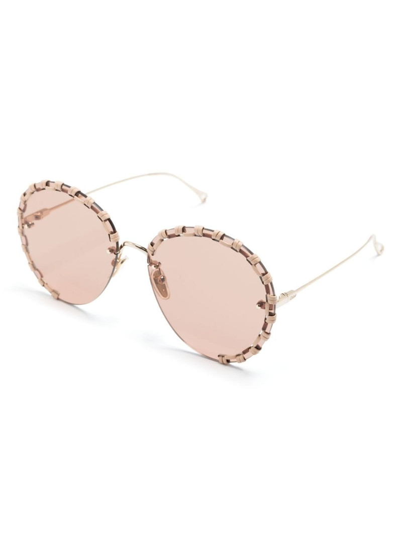 Chloé Idora round-frame sunglasses outlook
