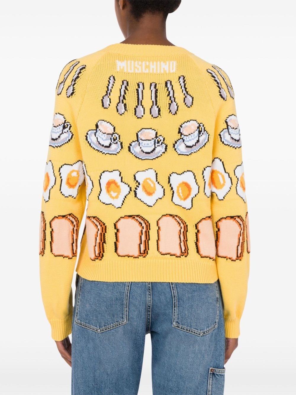 jacquard sweater - 3