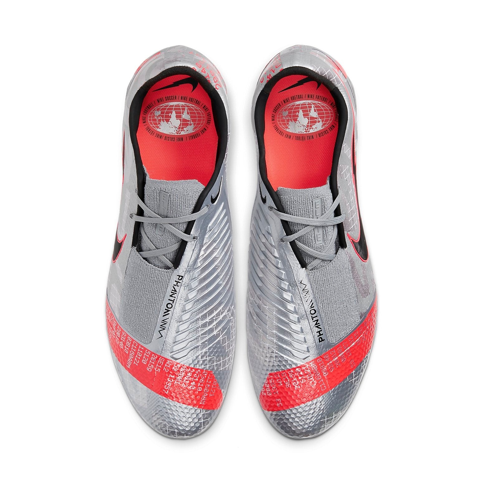 Nike Phantom Venom Elite FG 'Metallic Grey Crimson' AO7540-906 - 2