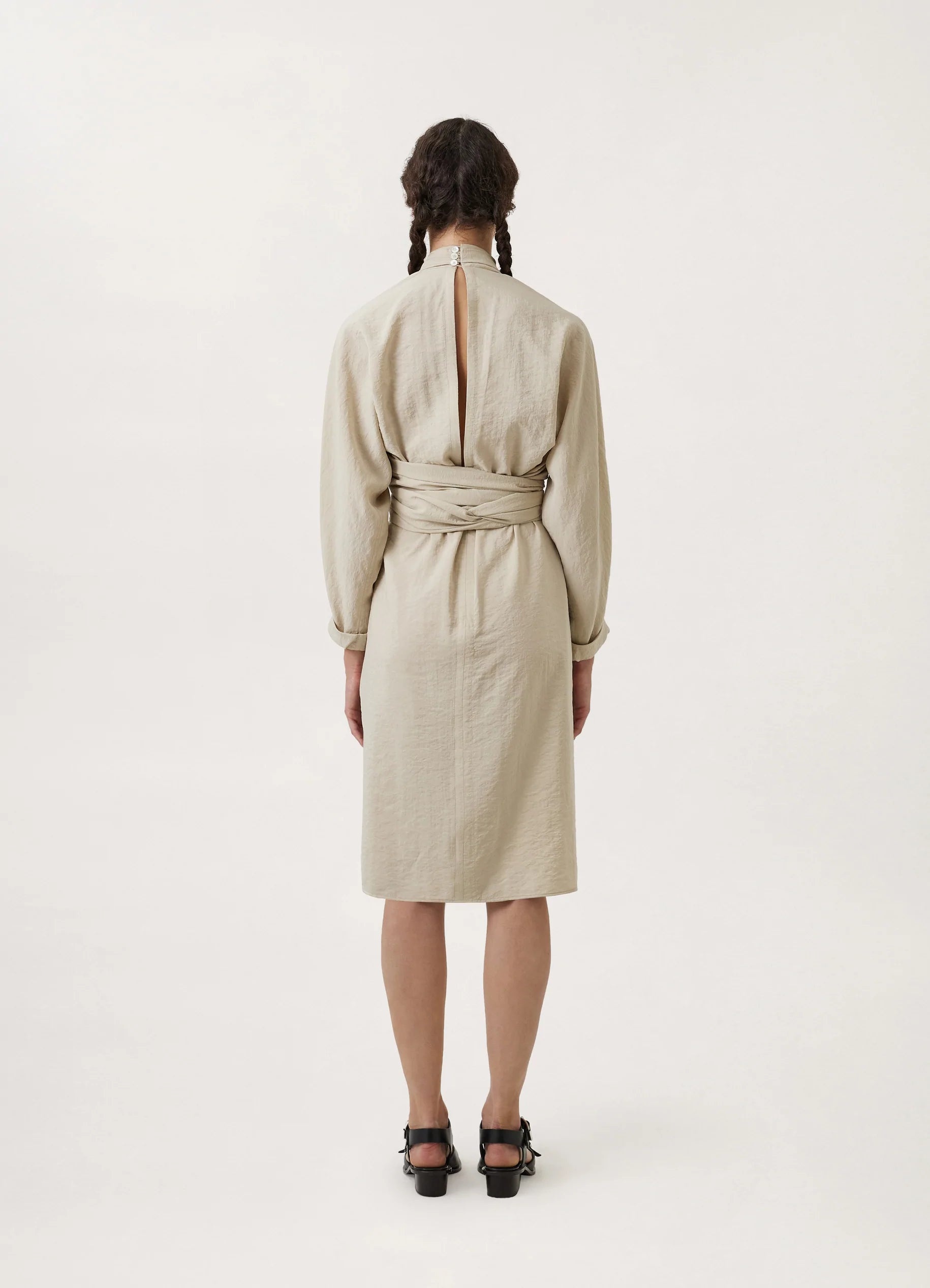 KNOTTED DRESS
DRY SILK - 4