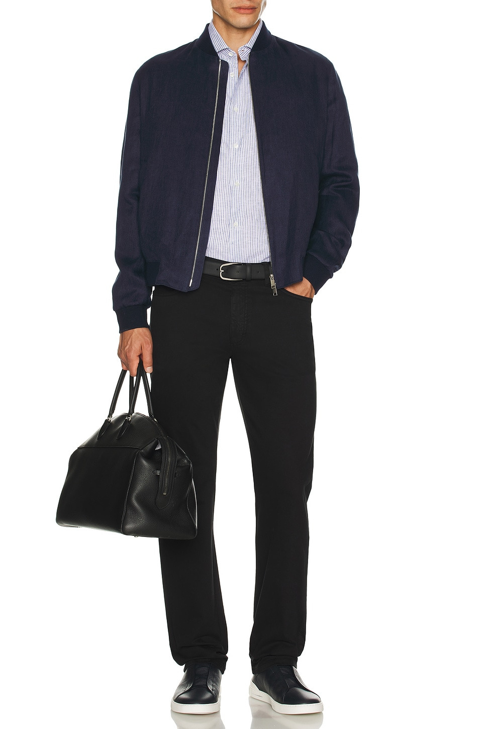 Stretch Gabardine Pants - 5