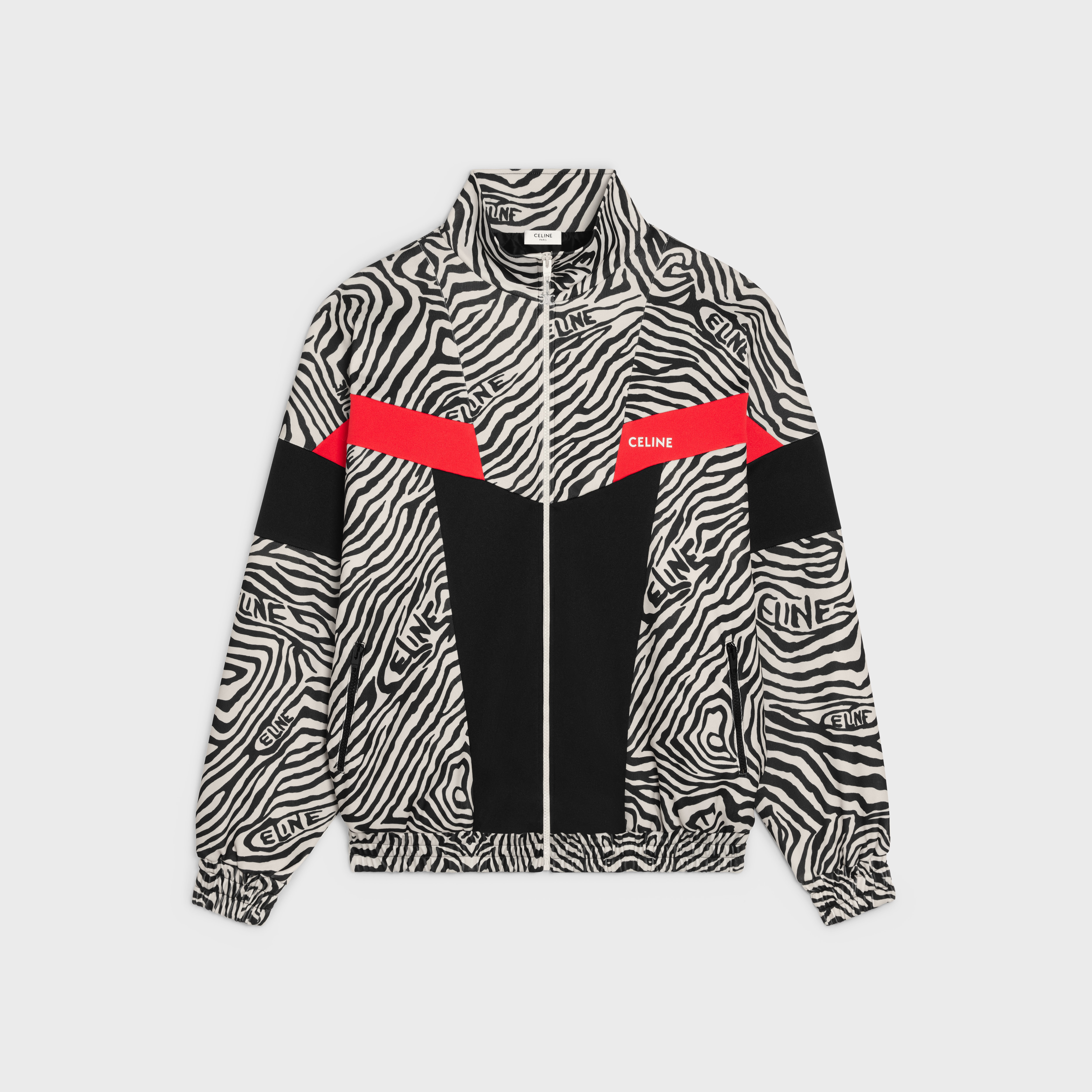 TRACKSUIT JACKET IN DOUBLE FACE JERSEY - 1