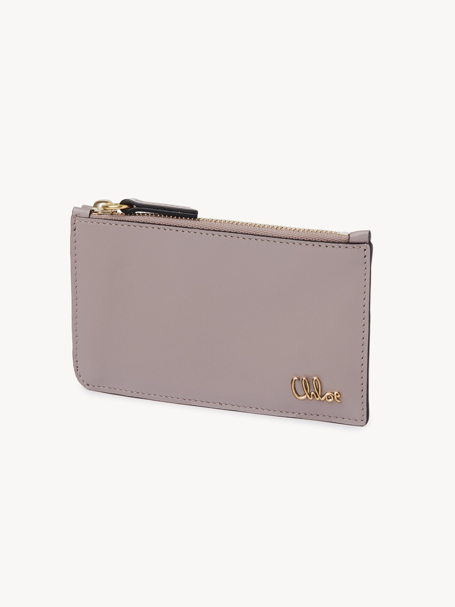 SMALL CHLOÉ ICONIC PURSE WITH CARD SLOTS IN SHINY LEATHER - 2