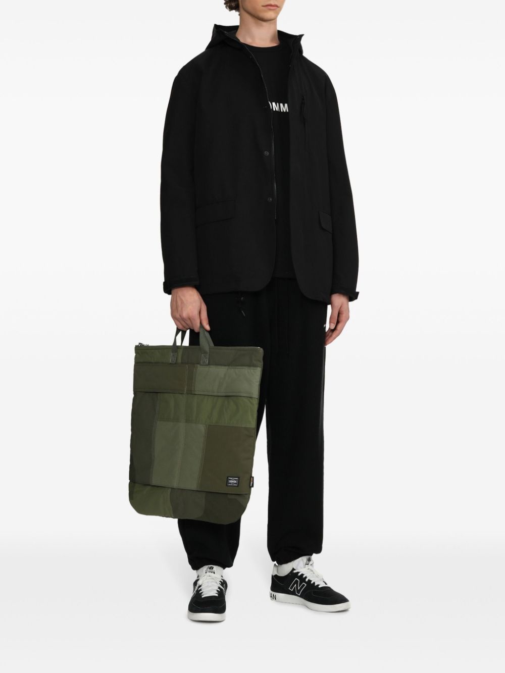 x Porter patchwork messenger bag - 2
