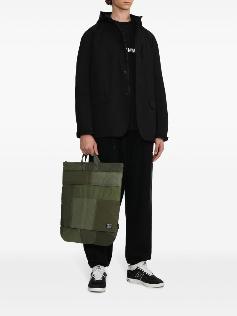 Comme des Garçons Homme x Porter patchwork messenger bag outlook
