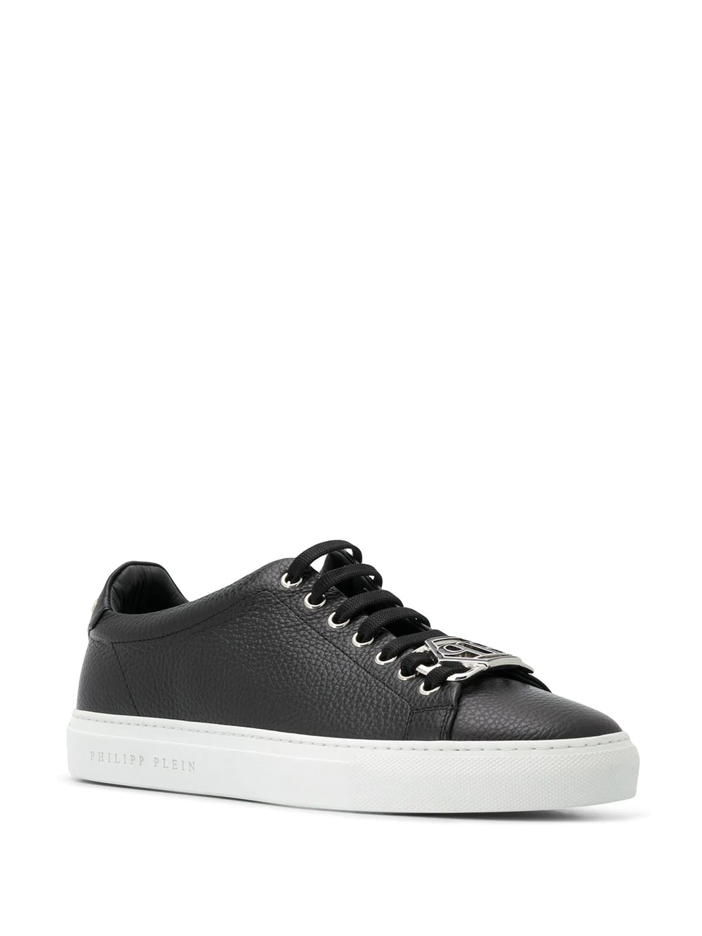 hexagon logo low-top sneakers - 2