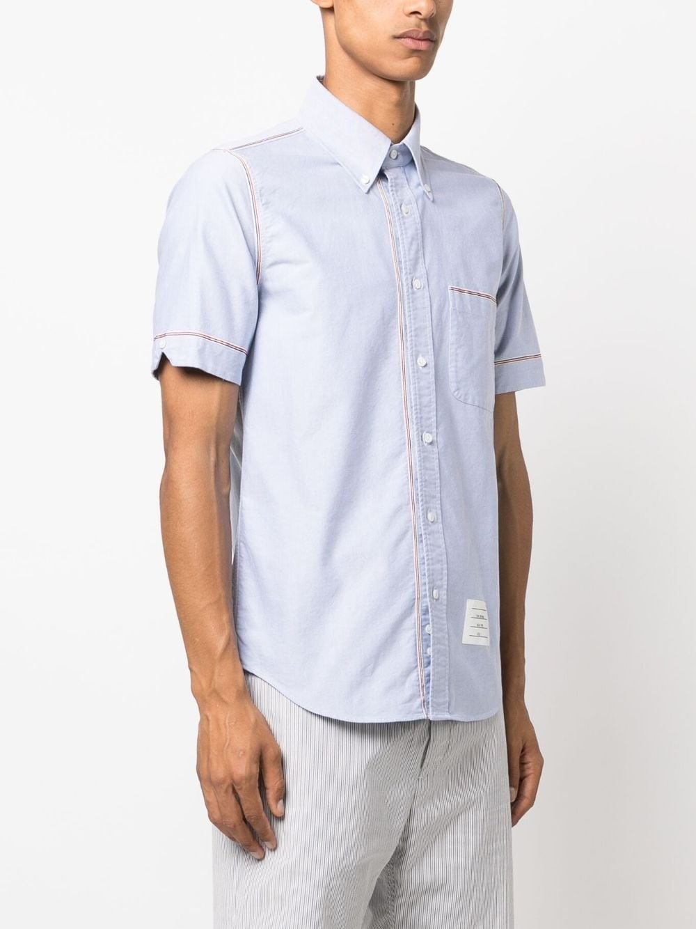 RWB stripe cotton shirt - 3