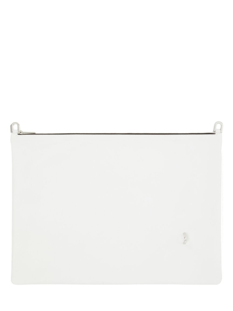 Off-White Lambskin Messenger Bag 4