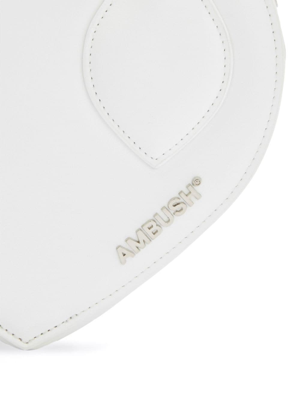 Heart Handle leather shoulder bag - 5