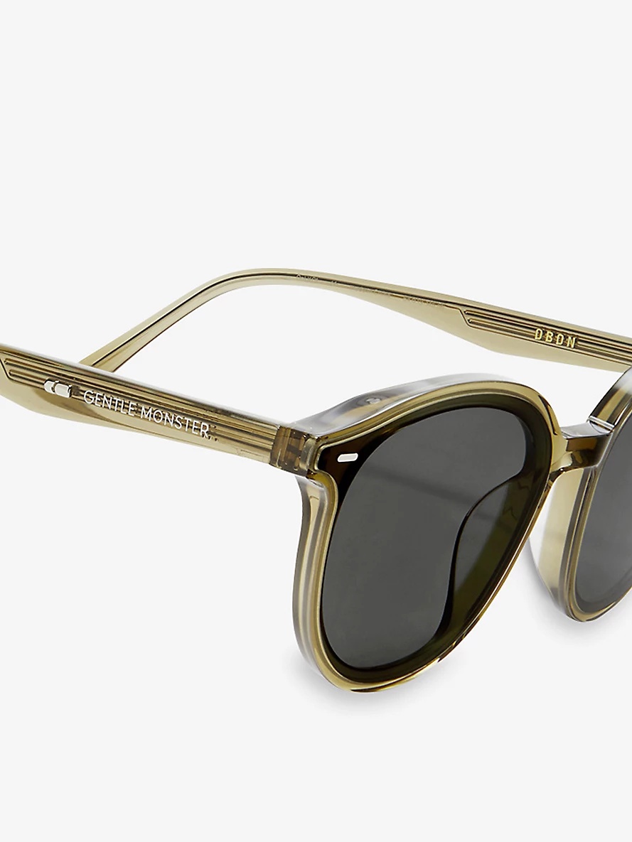 GENTLE MONSTER OBONKC1 roundframe acetate sunglasses REVERSIBLE
