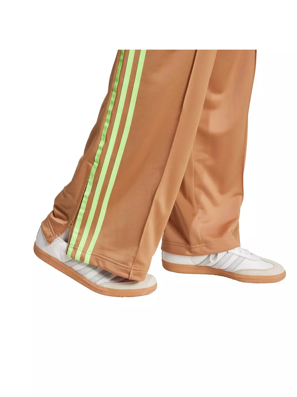 Originals Women's Adicolor Classic Firebird Loose Track Tracksuit Bottoms -Brown/Green - 4