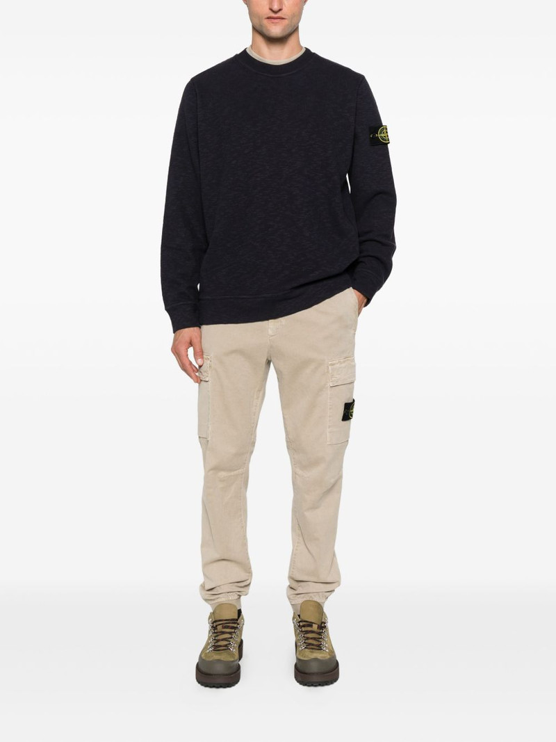 Stone Island patch-pocket cotton sweatshirt outlook