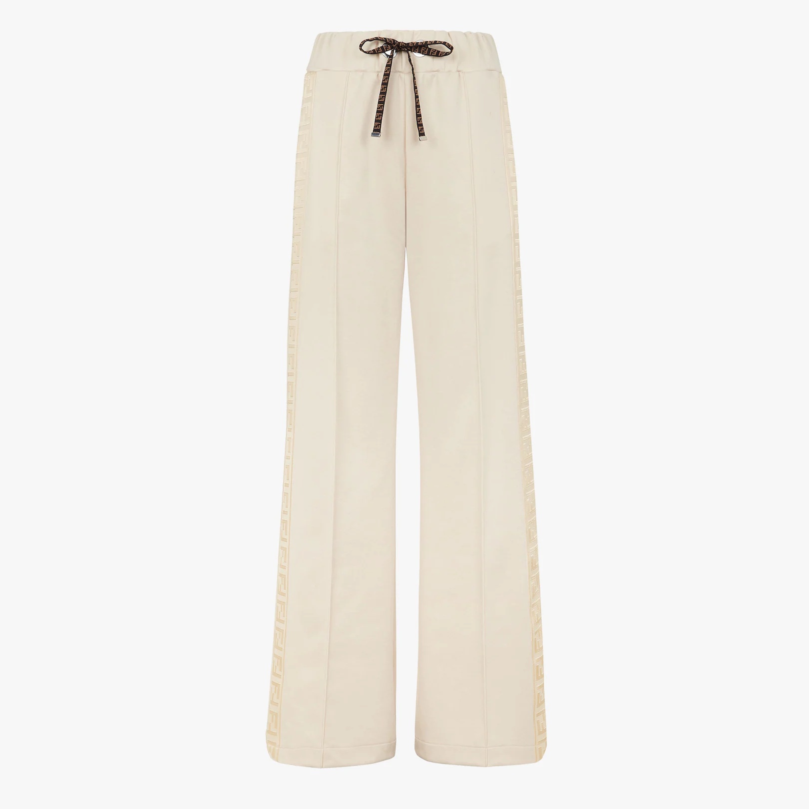 White jersey pants - 1