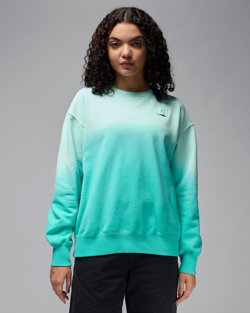Jordan Flight Fleece Women's French Terry Crew-Neck Sweatshirt 1