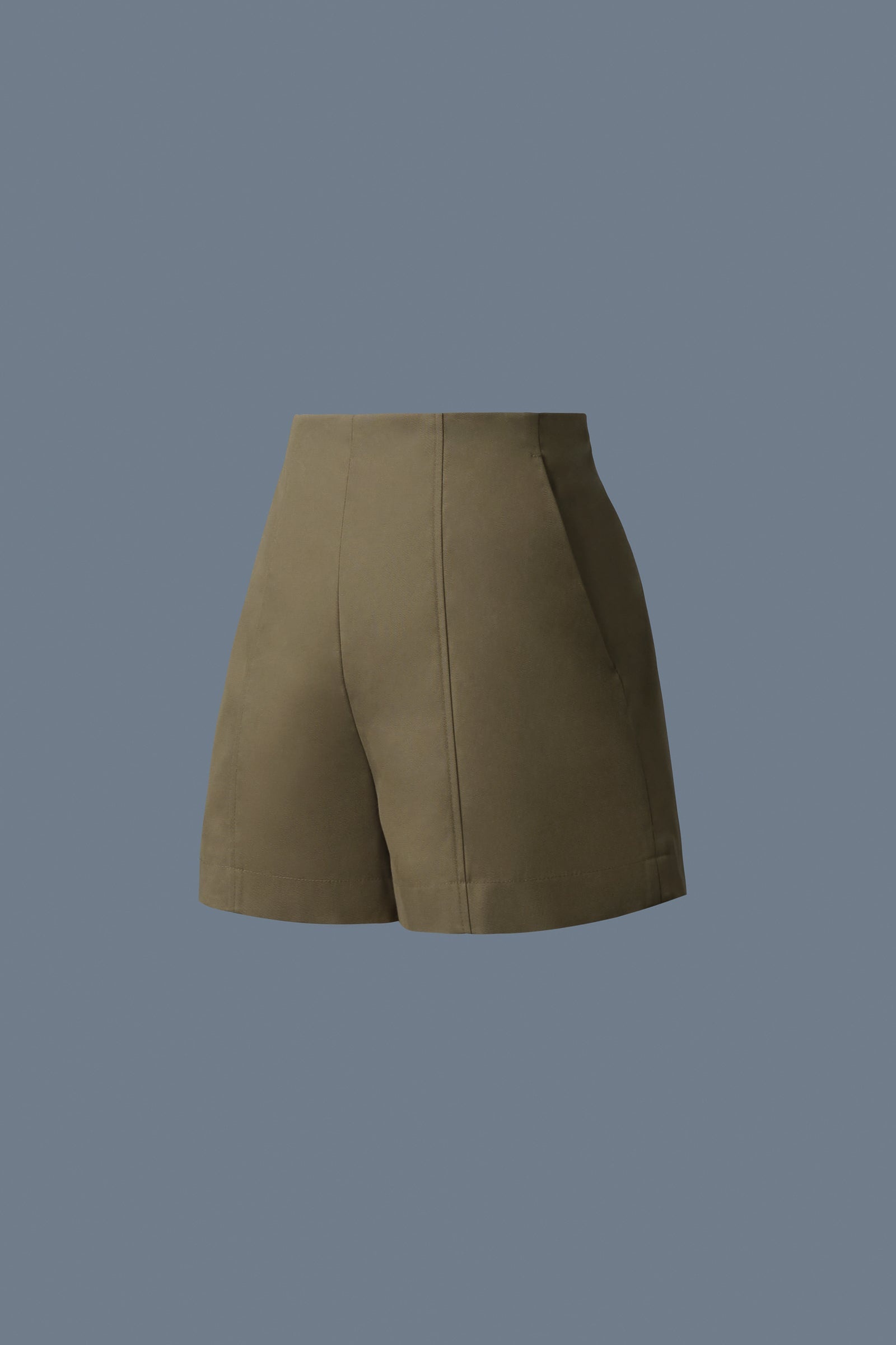 DAVA-CO Panelled Cotton Shorts - 1