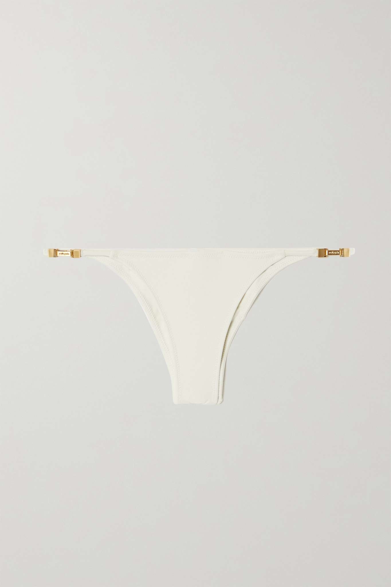 Amberae embellished recycled bikini briefs - 1