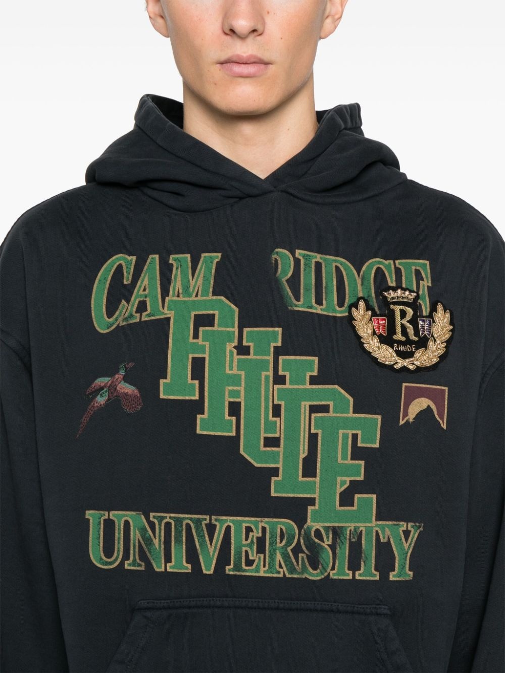 Rhude University hoodie - 5