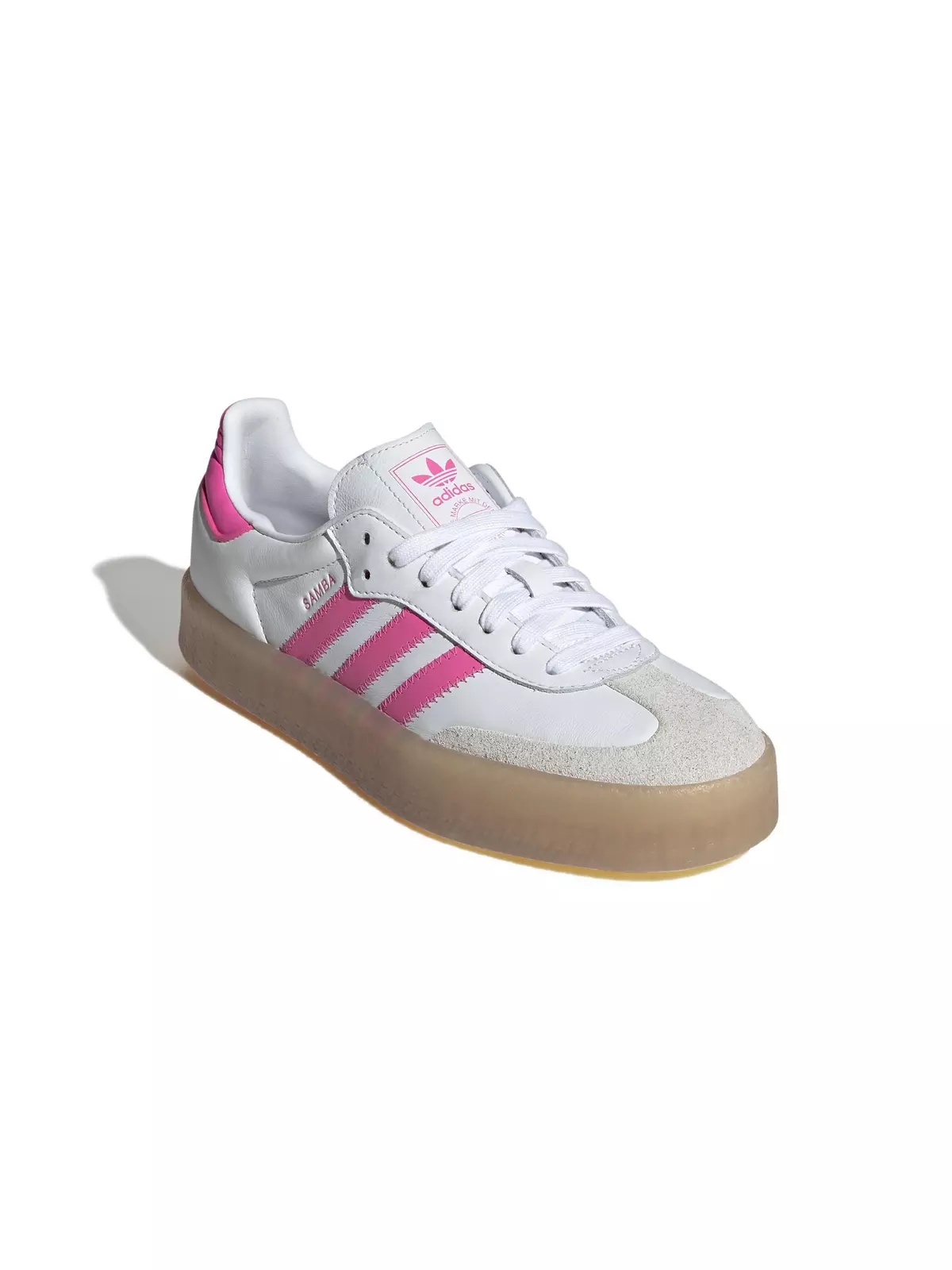 Originals Sambae "Ftwr White/Off White/Lucid Pink" Women's Shoe - 3