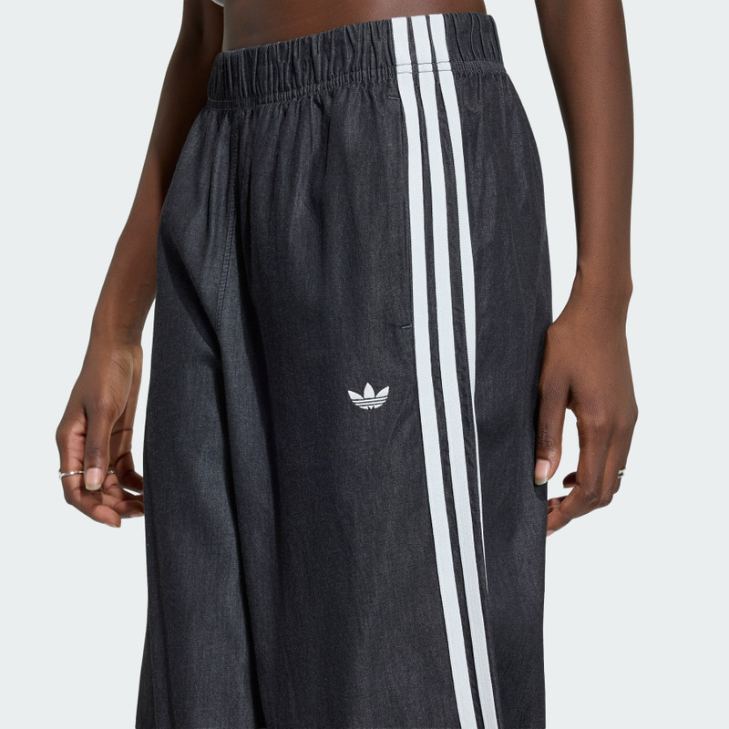 ADIDAS ORIGINALS SUMMER GLOW DENIM WIDE LEG PANTS 5
