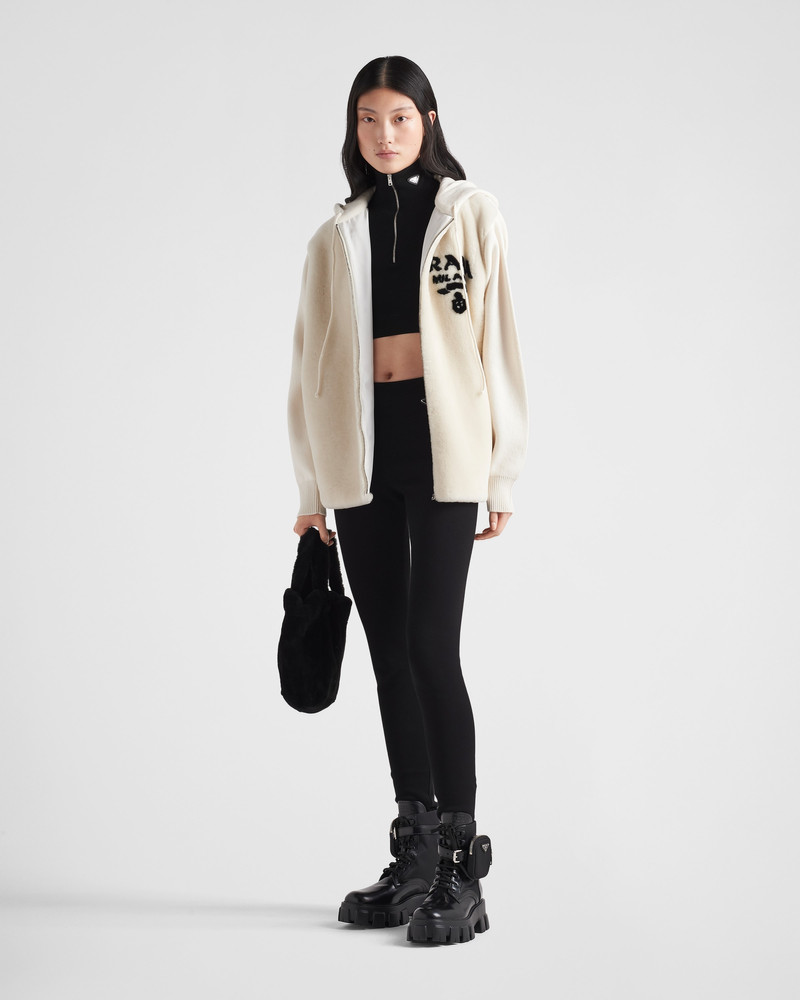 Prada Viscose and wool leggings outlook