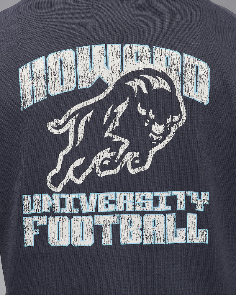 Jordan MVP x Howard University Men's Fleece Pullover Hoodie 6