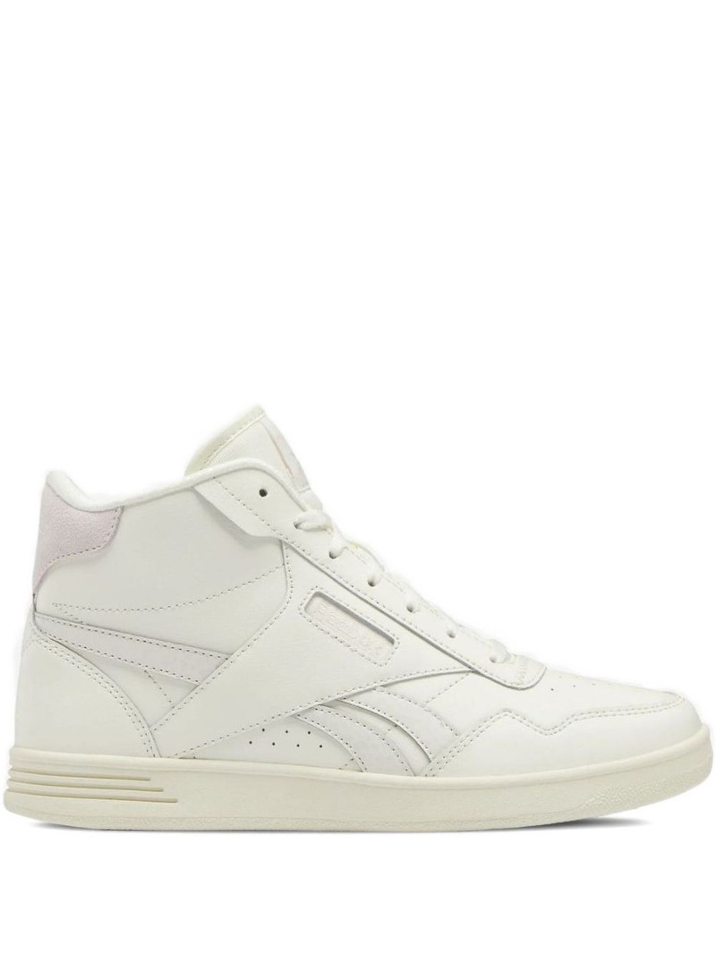 Club high-top leather trainers 1