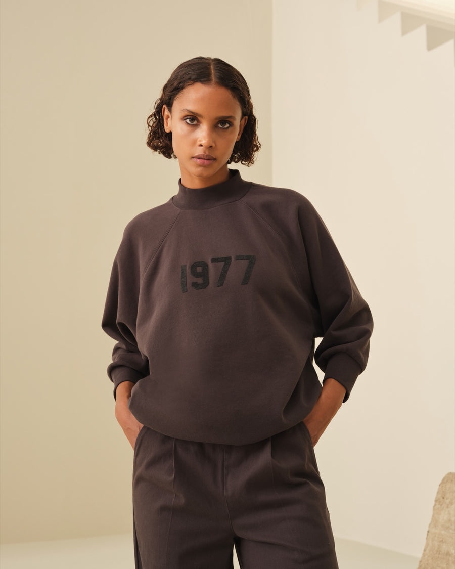 Womens 3/4 Mockneck - 5