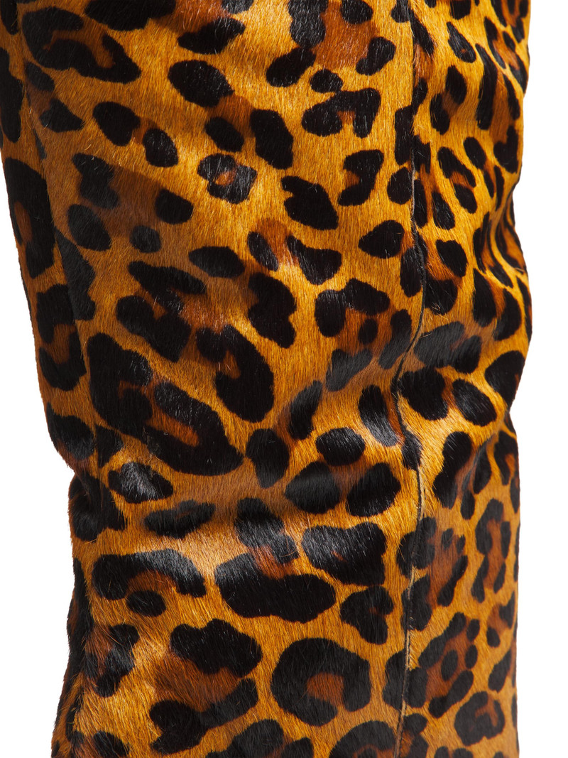 Women's Rudy Printed Calf Hair Boots - Leopard 5
