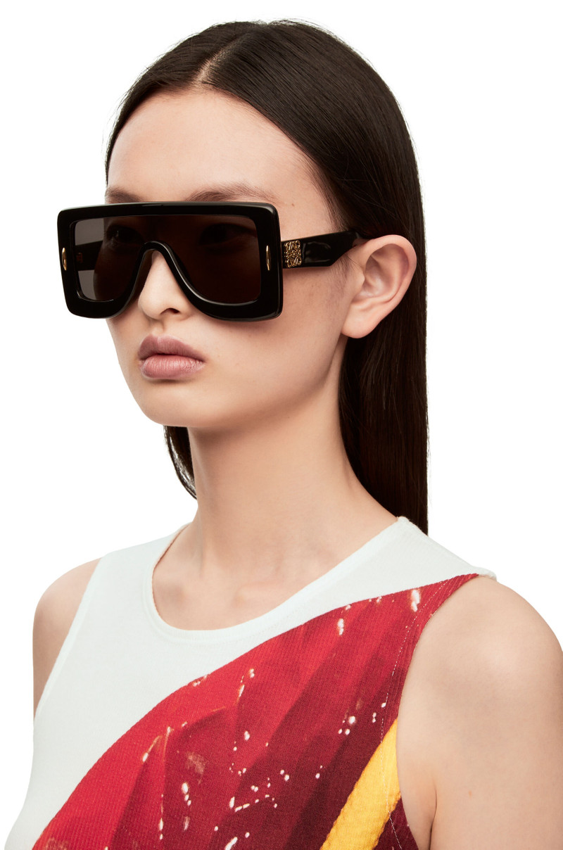Loewe Anagram mask sunglasses in acetate outlook