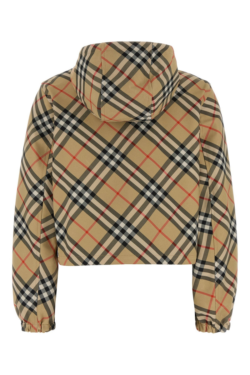 Burberry Embroidered twill reversible jacket outlook