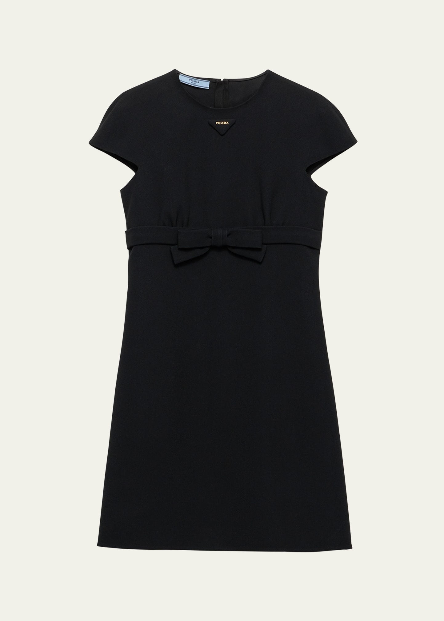 ワンピース PRADA Sable bow dress Prada Sablé bow-embellished Dress | Pink | FARFETCH