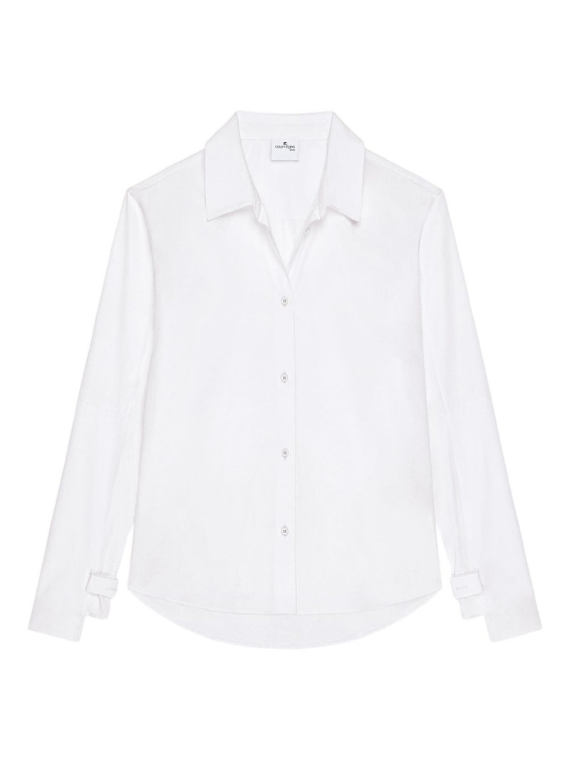 cuff-detail shirt 1