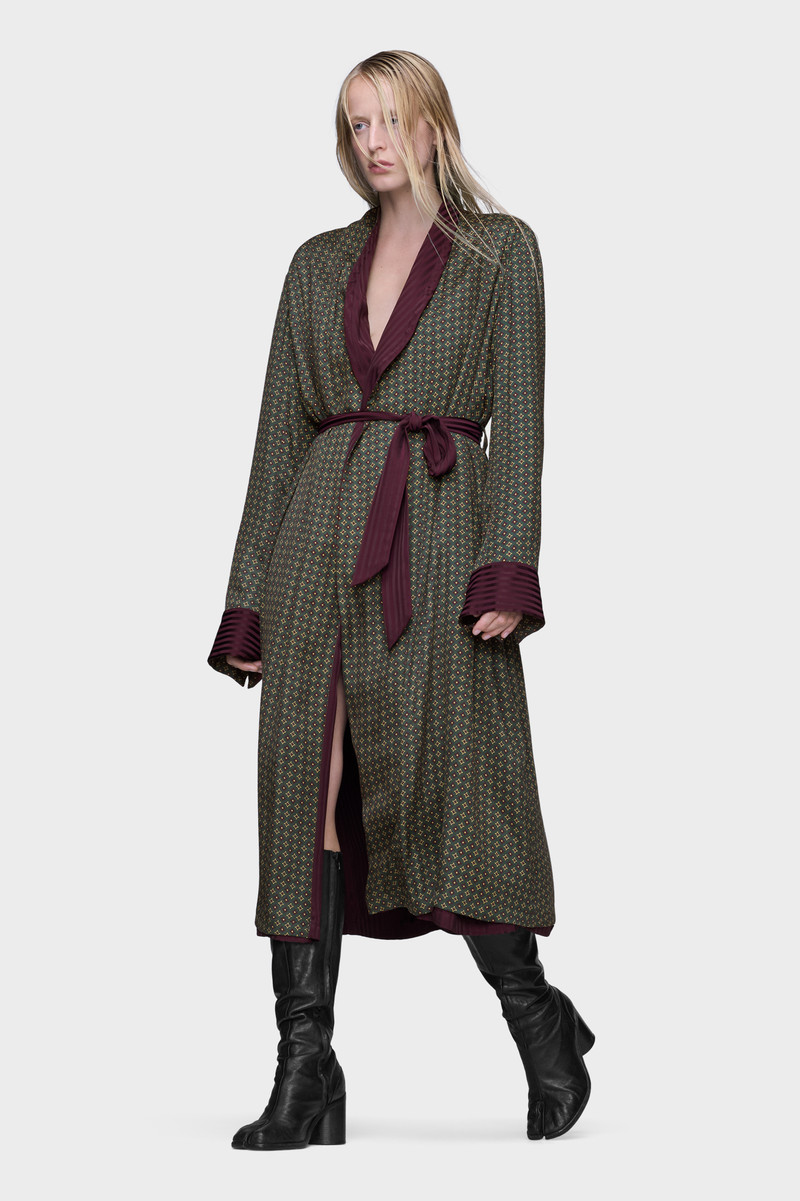 Reversible Robe de Chambre coat 5