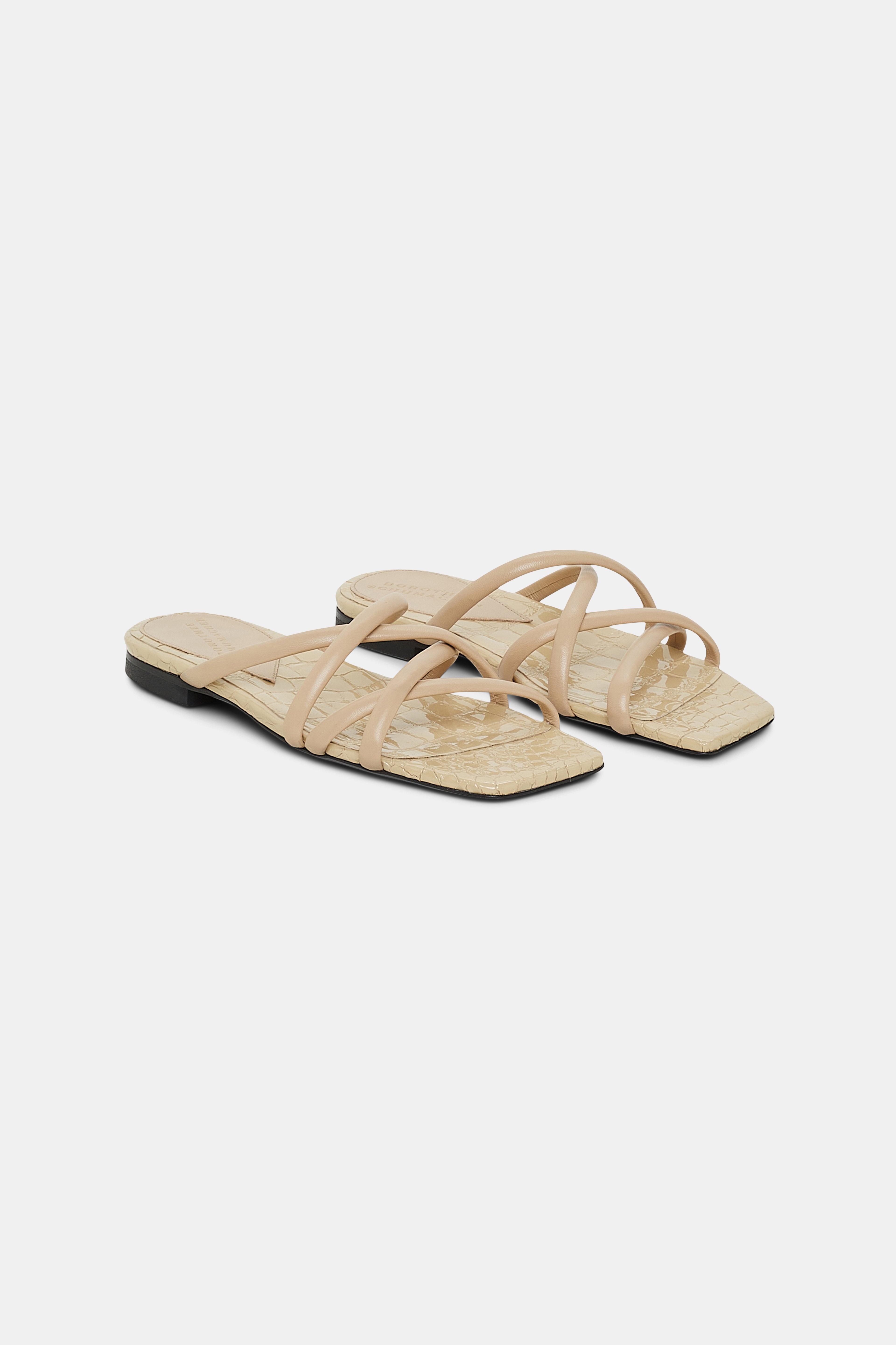 EXOTIC SHINE flat sandal - 4