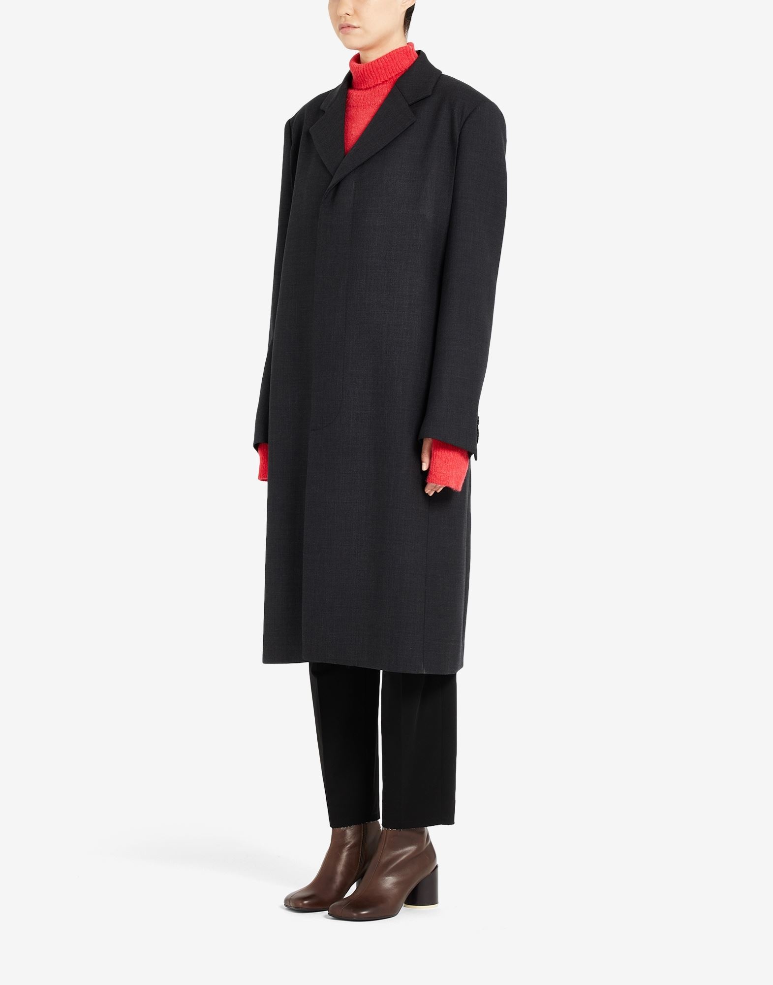 Techno wool coat - 5