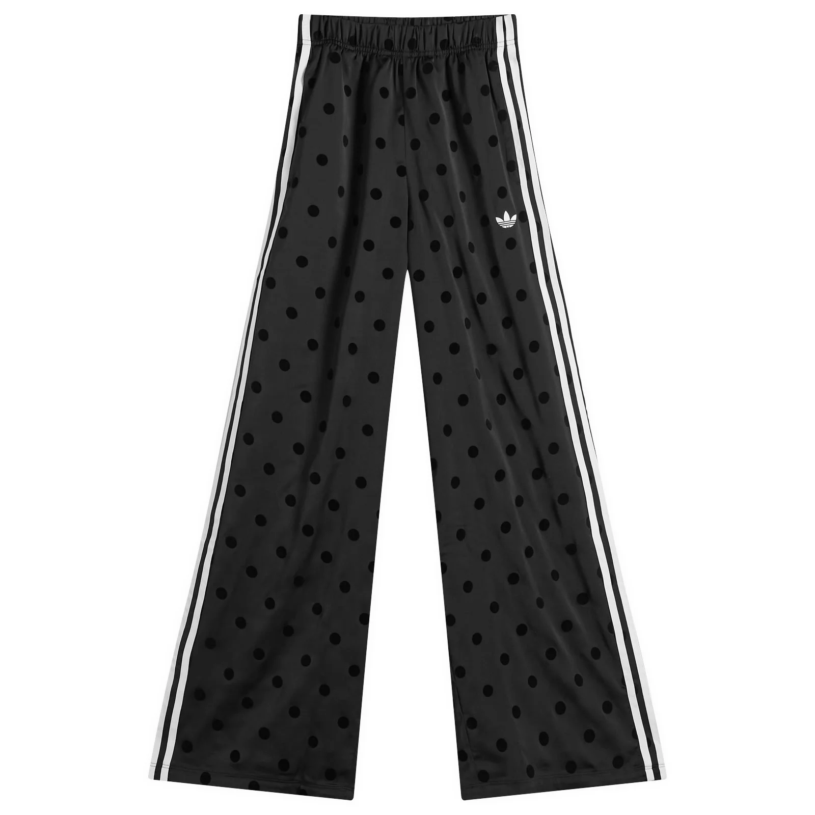 adidas Polka Dot Firebird Wide Trackpants - 1