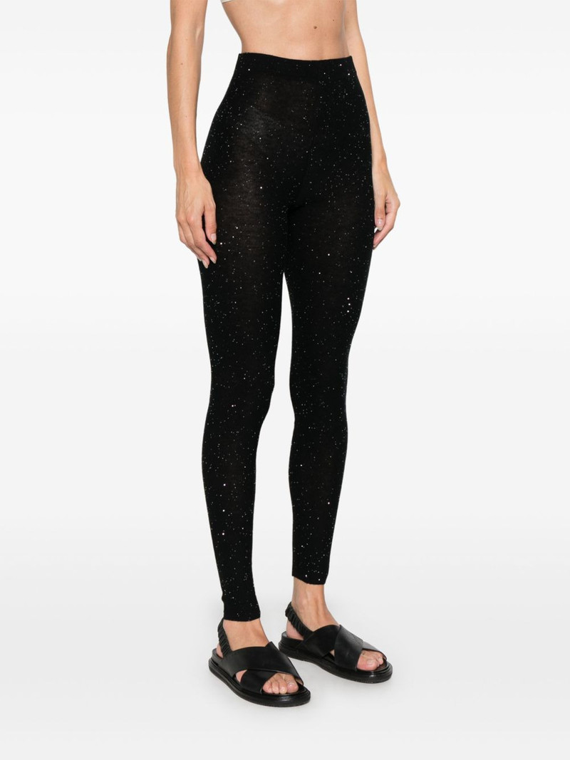 sequin-embellished leggings 3