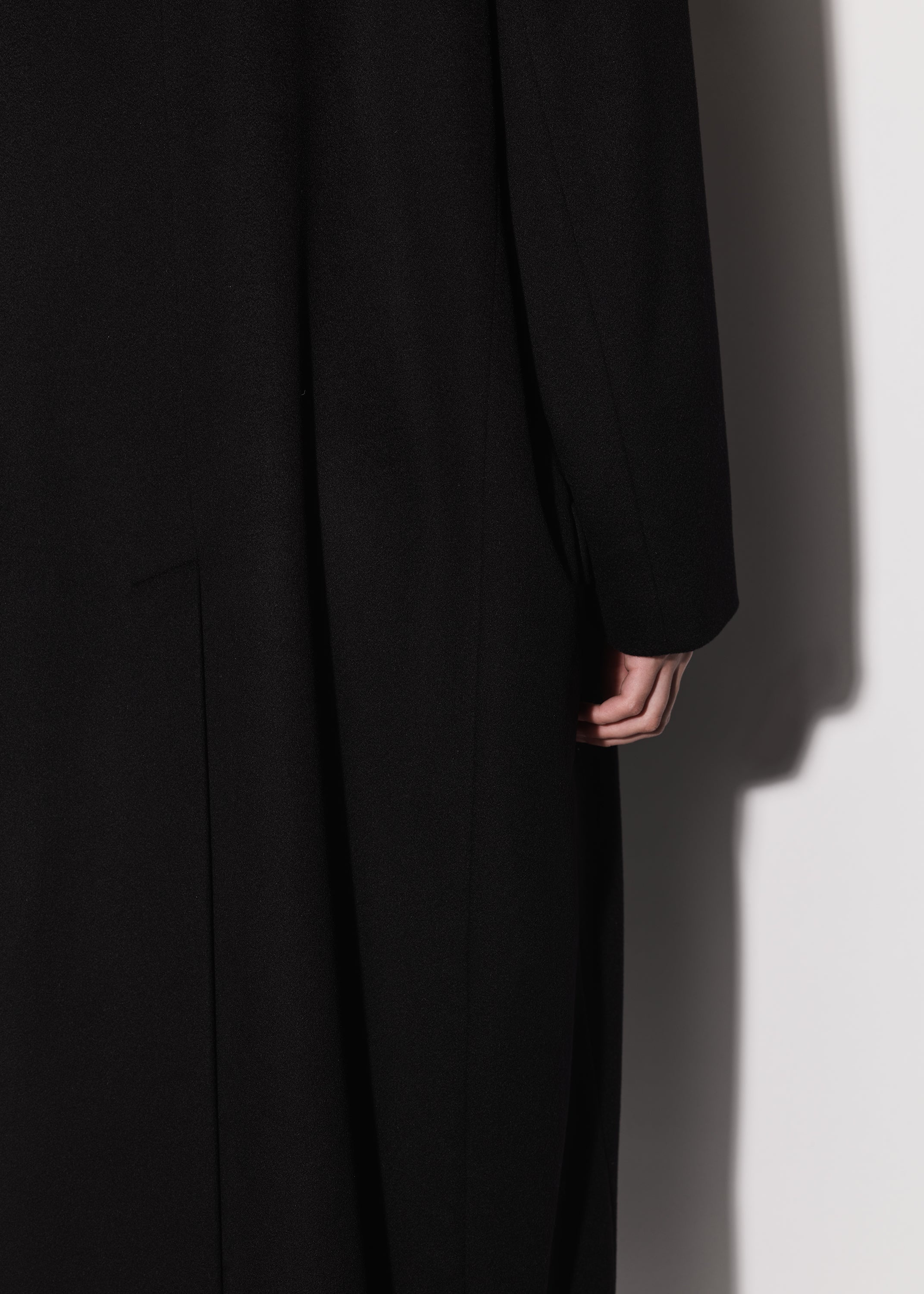 CASHMERE SINGLE BREASTED COAT - 9