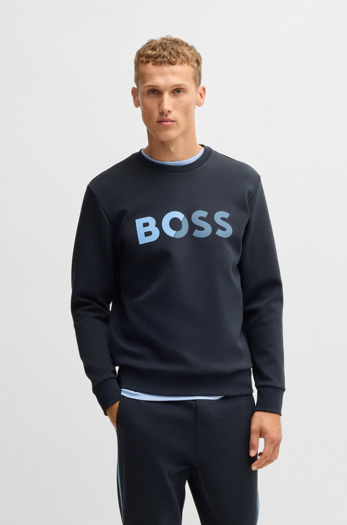 REGULAR-FIT SWEATSHIRT WITH LOGO PRINT - 2