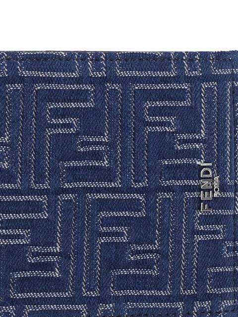 Fendi Men Bi-Fold Wallet "Ff" - 5