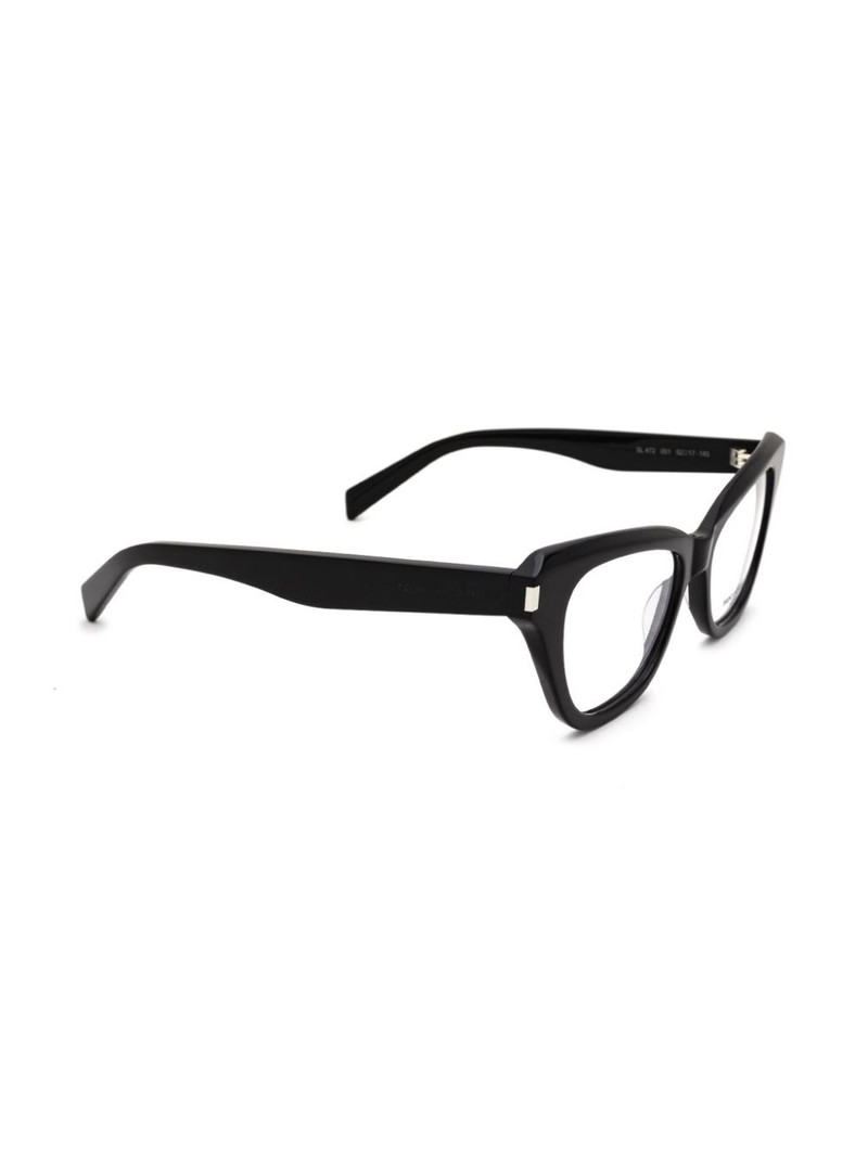SAINT LAURENT cat-eye eyeglass frames outlook