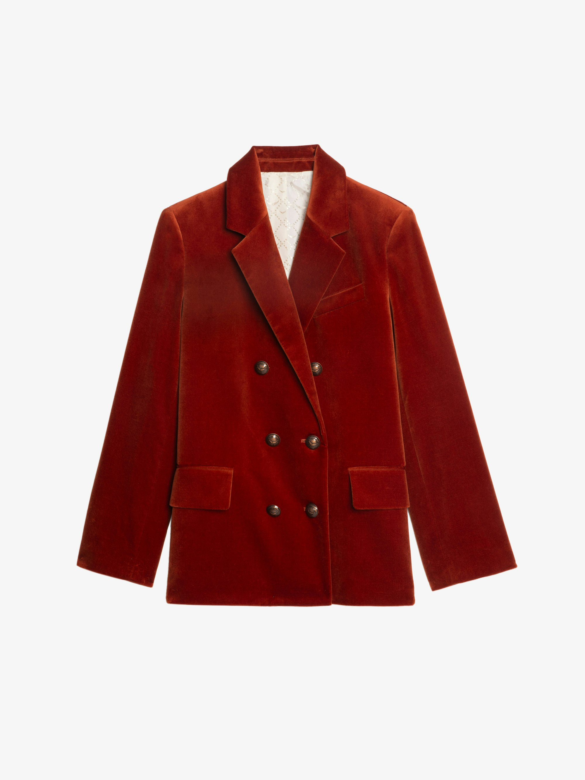 Vaska Velvet Blazer - 10