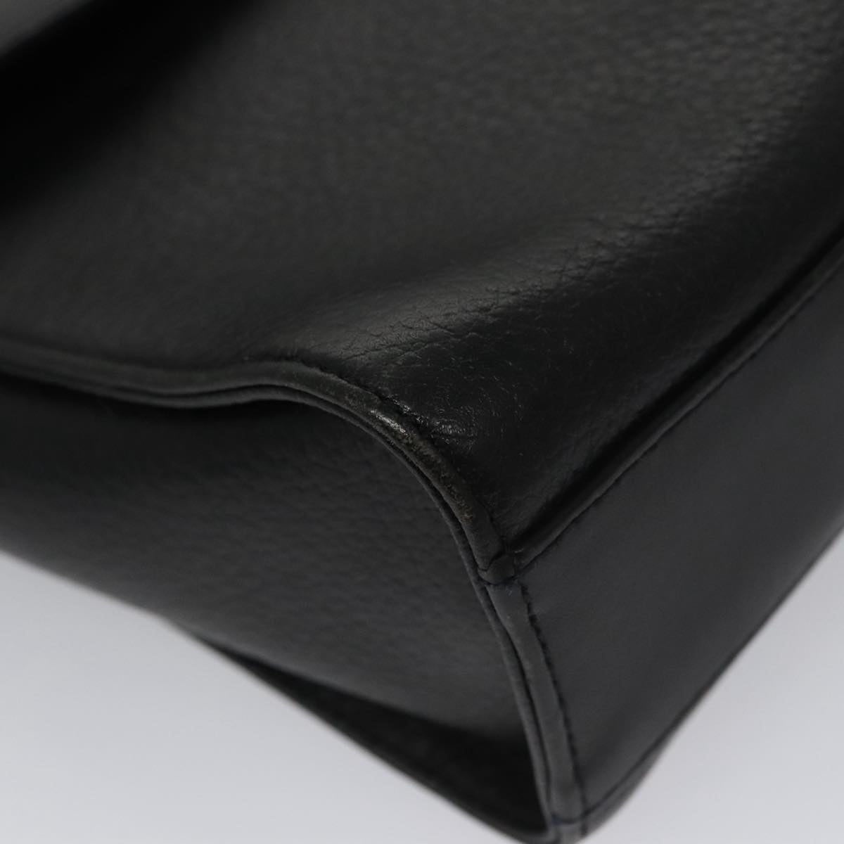 Burberry Shoulder Bag Leather Black - 14