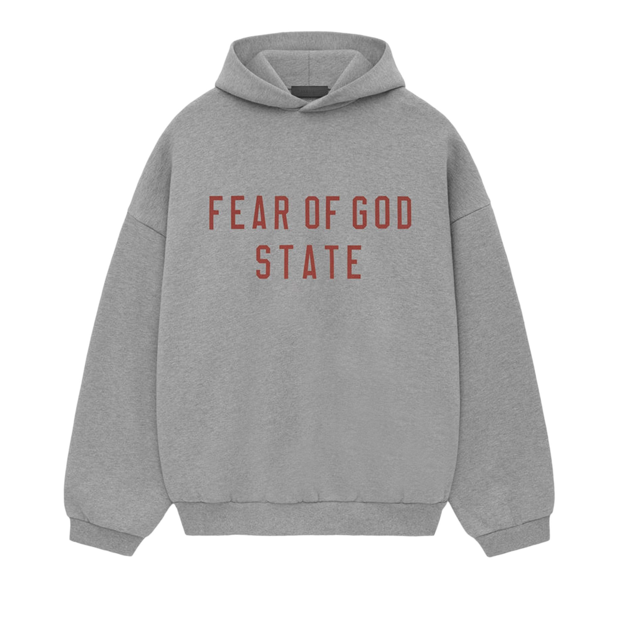 Fear of God Essentials Fleece Hoodie 'Dark Heather' - 1
