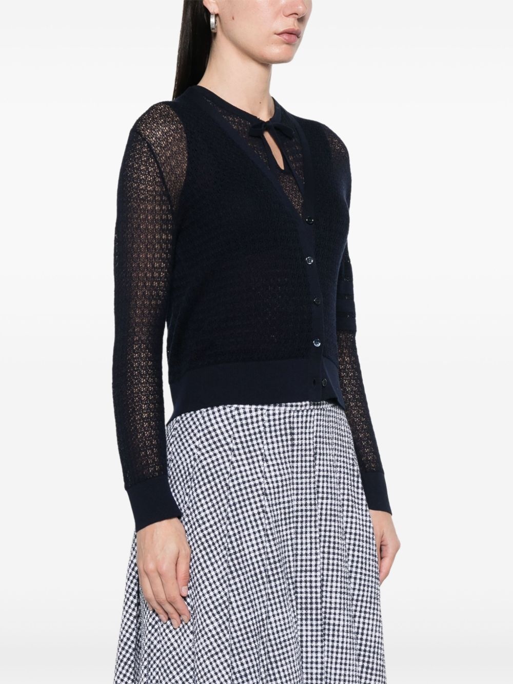 V-neck cardigan - 3
