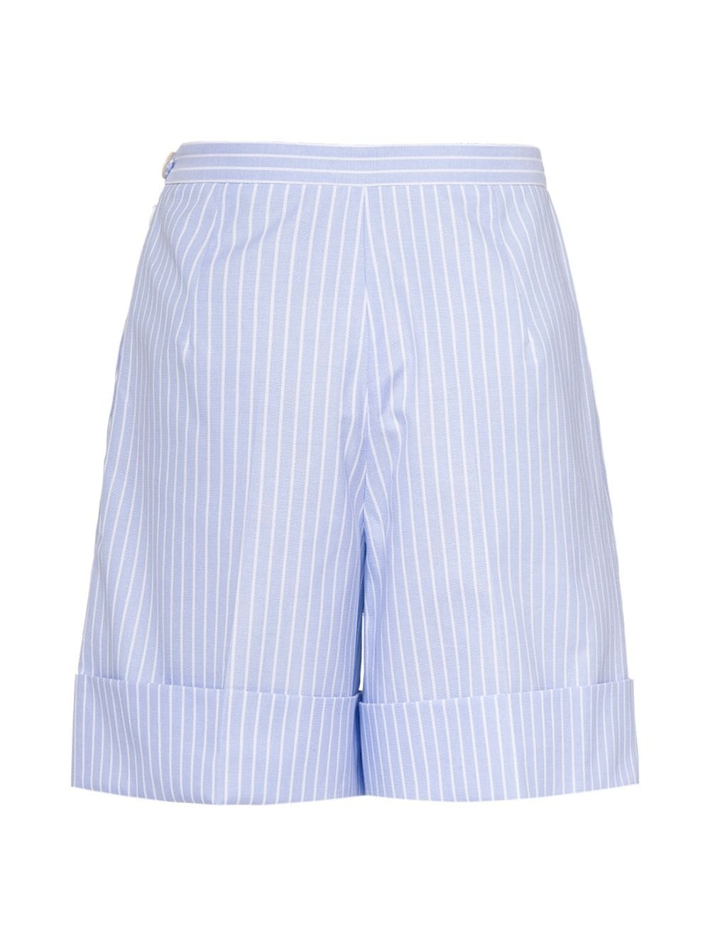 striped Oxford shorts - 2