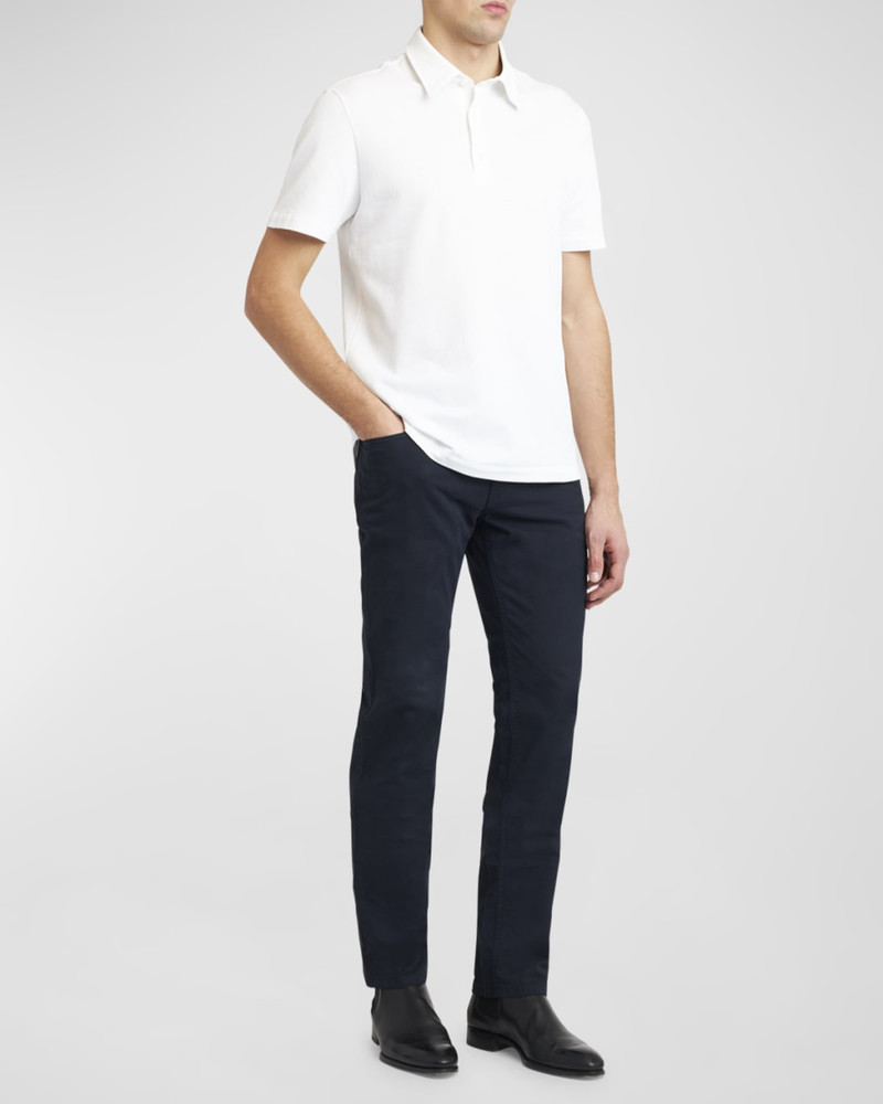 Brioni Men's Cotton Jersey Polo Shirt outlook