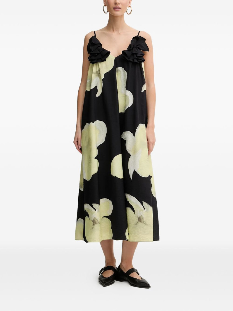 ruffled floral dress 1